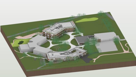 Dit project bestaat uit een drietal gebouwen bestemd voor onderwijs. In opdracht van GAJVBW architecten heeft PRW ingenieurs ondersteunt bij de bouwkundige BIM uitwerking en de technische (BIM) coördinatie. In de uitvoeringsfase heeft PRW de werkvoorbereiding geassisteerd door onder meer het BIM AsBuilt model te beheren, waarbij de 3D modellen van diverse leveranciers zijn geïntegreerd, gecontroleerd en geclashed.
