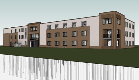 Dit  zorggebouw zal plaats bieden voor 80 woonruimten voor zorgbehoevende ouderen. Kuiper Bouw heeft PRW gecontracteerd om de bouwkundige uitwerking te verzorgen van vergunningsaanvraag t/m UO. Het BIM model zal ondersteuning bieden bij zowel engineering als de uitvoering/werkvoorbereiding.
