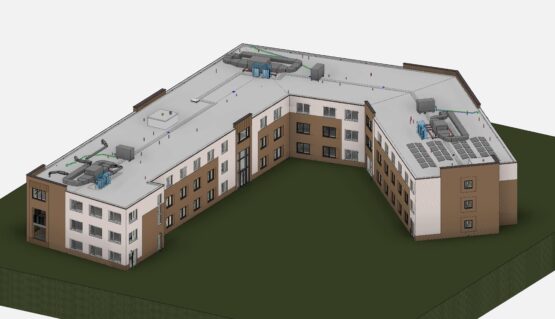 Dit  zorggebouw zal plaats bieden voor 80 woonruimten voor zorgbehoevende ouderen. Kuiper Bouw heeft PRW gecontracteerd om de bouwkundige uitwerking te verzorgen van vergunningsaanvraag t/m UO. Het BIM model zal ondersteuning bieden bij zowel engineering als de uitvoering/werkvoorbereiding.
